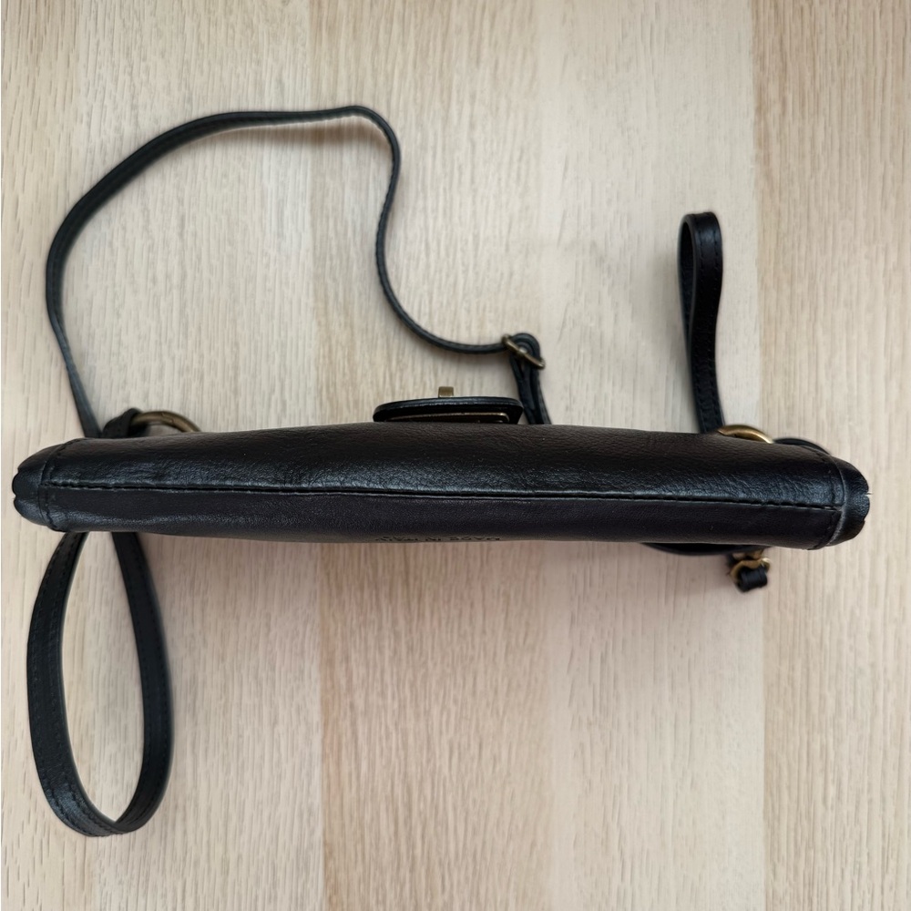 Pratesi Black Leather Crossbody Bag - Picture 9 of 11